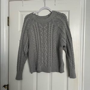 American Eagle cable knit sweater